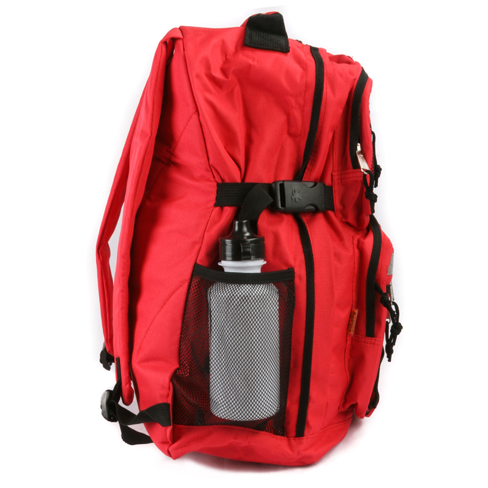 Art and Ink Deluxe Red Bottle Backpack