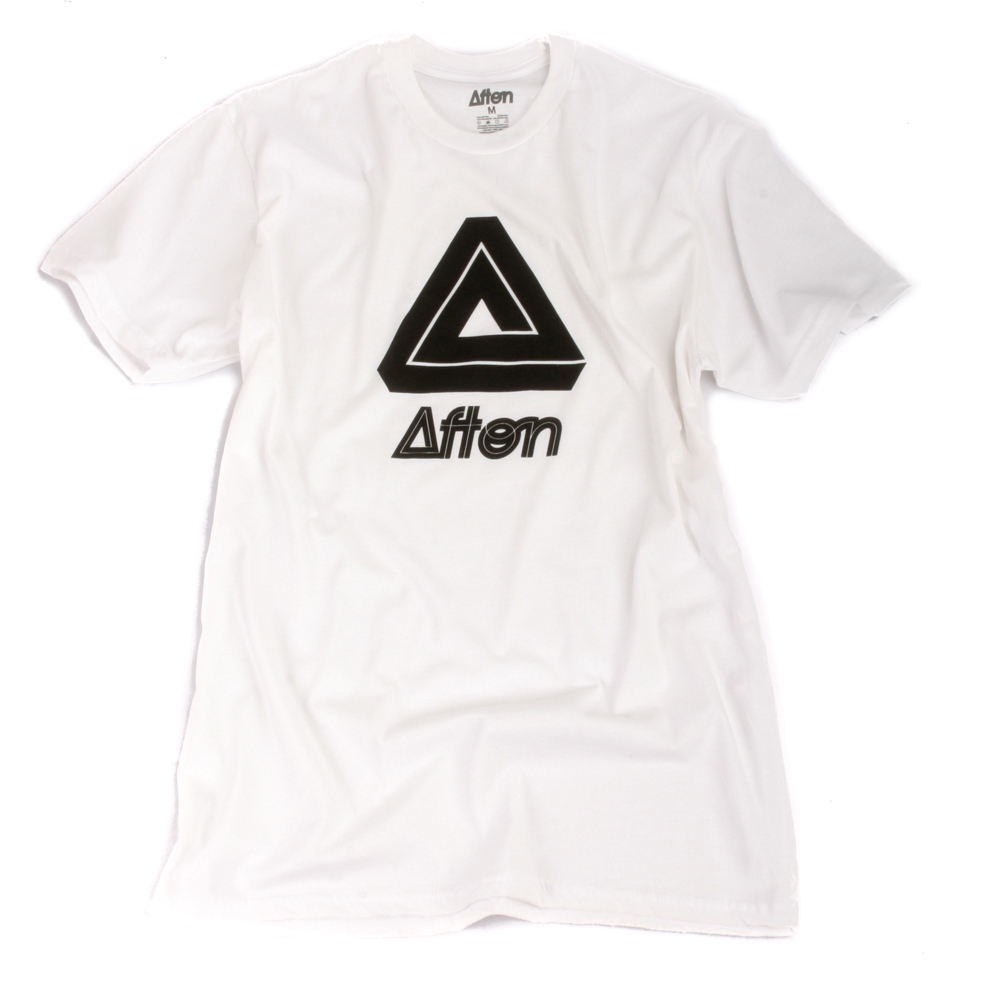 Art and Ink Afton White Branded T-shirt