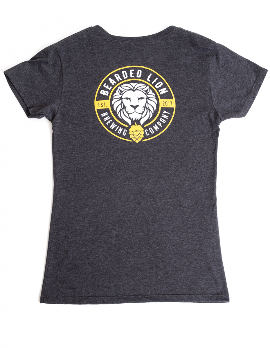 Art and ink Bearded Lion Brewing Company branded t-shirts