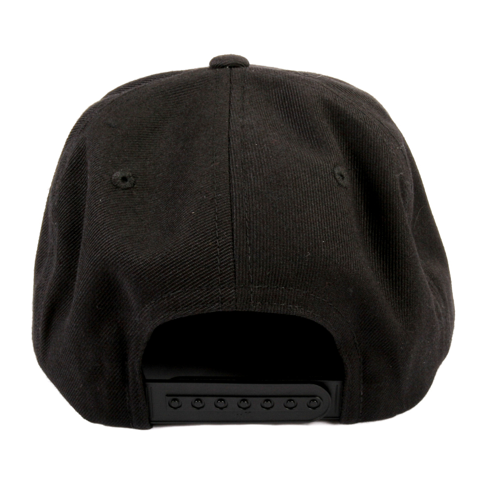 Ollo Black Embroidered Cap - Art and Ink Branded Apparel