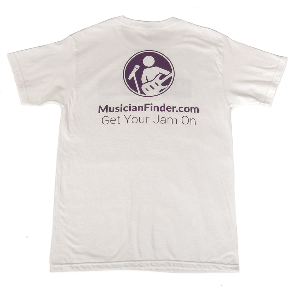 Art & Ink Musicfinder.com T-shirt