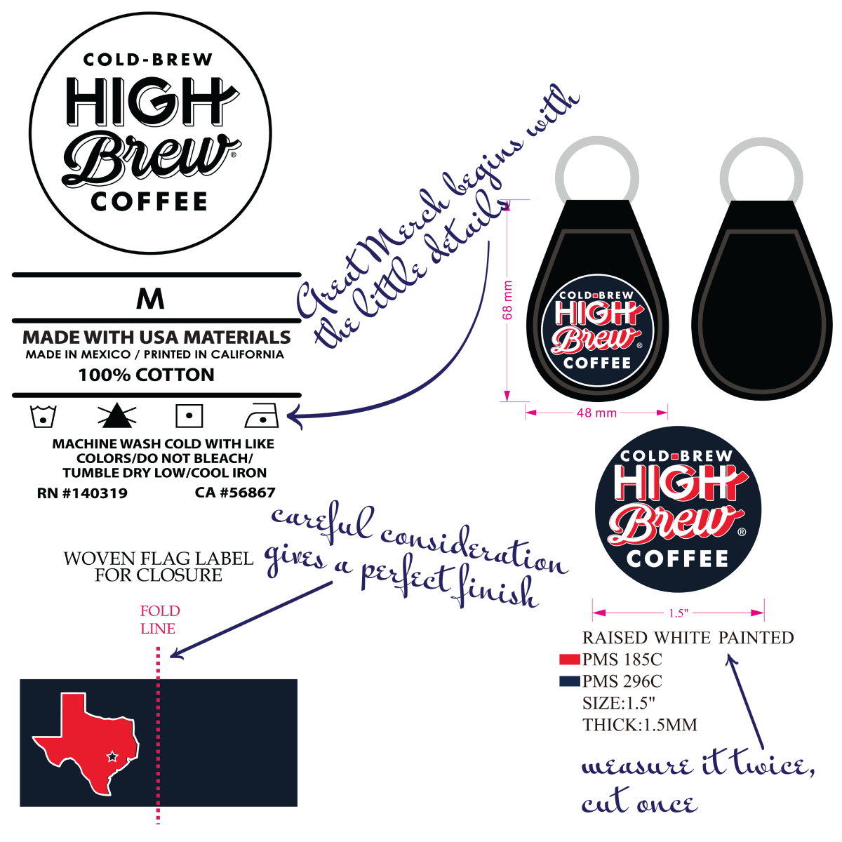 High Brew Coffee Branding